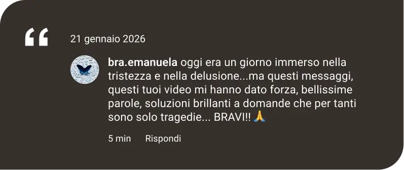 Featured reader testimonial about the dialogues.